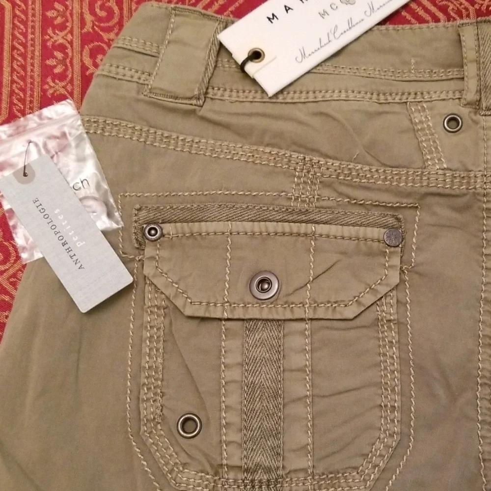 Marrakech Anna convertible capris / moss Nwt
